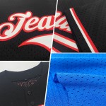 Maillot de baseball authentique personnalisé rouge-blanc bleu rétro Maillot de baseball authentique personnalisé rouge-blanc bleu rétro